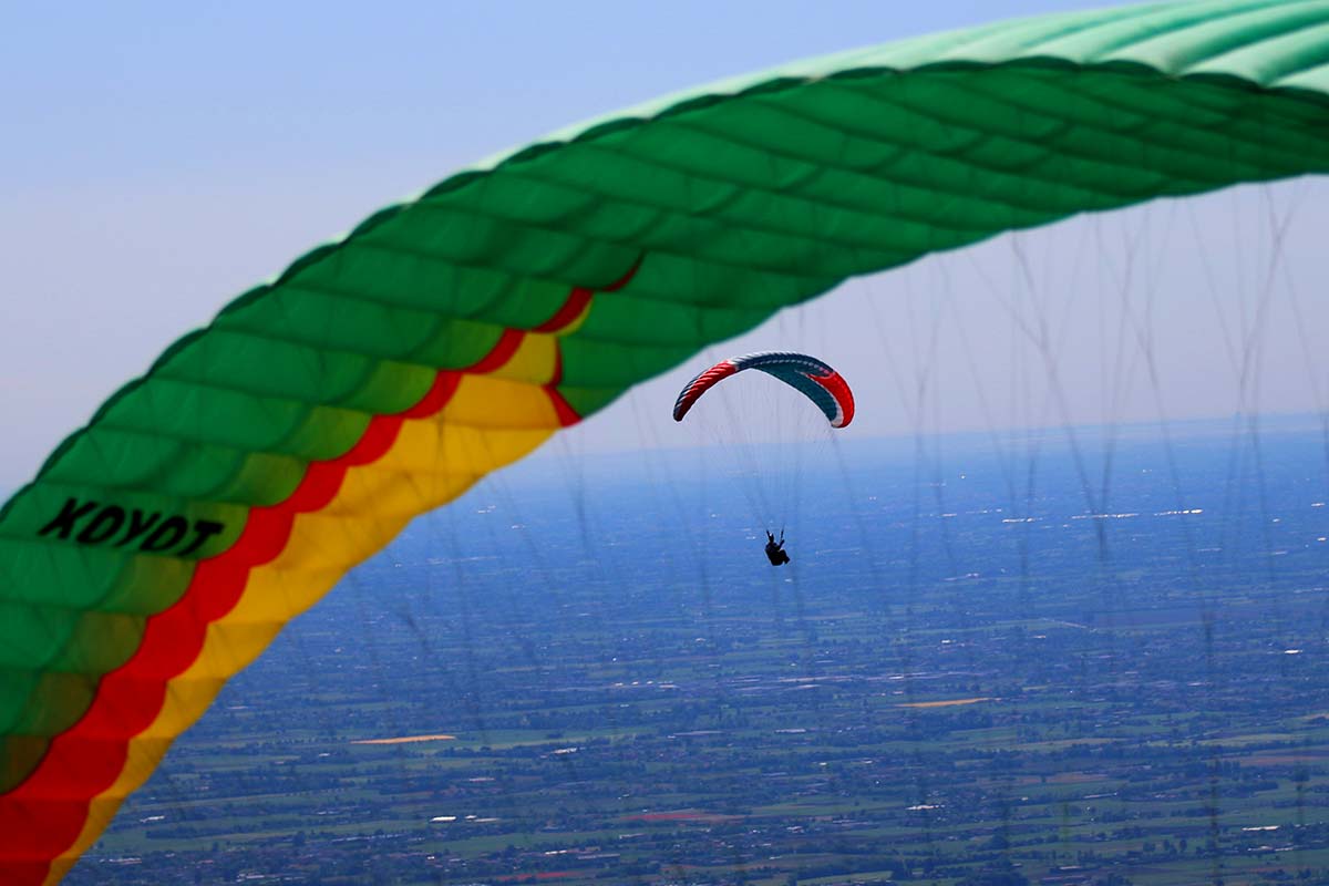 Paragliding Urlaub in Montegrappa